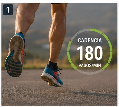 Cadencia al correr: qué es, cuál es la ideal y cómo mejorarla